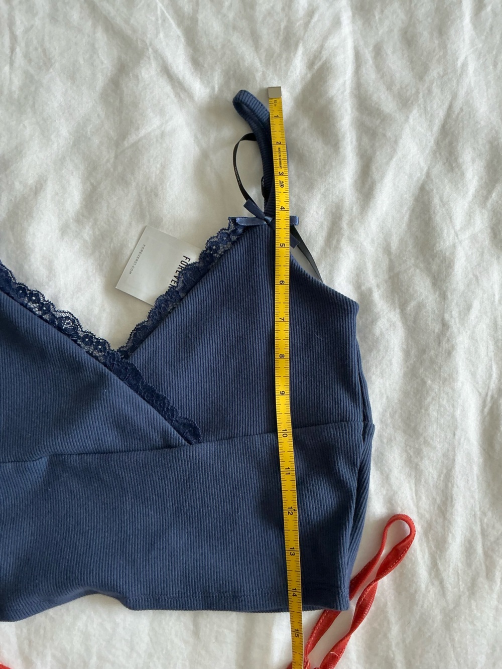 Bundle of Assorted Cropped Tank Tops Tees x 5 XS-M - Picture 12 of 13
